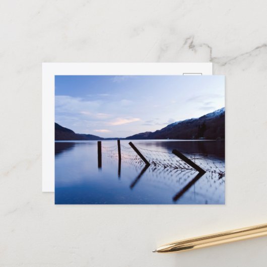 Loch Lomond, Schottland Postcard Postkarte (Vorderseite/Rückseite Beispiel)