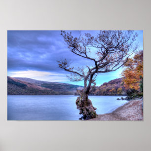 Loch Lomond, Schottland Poster