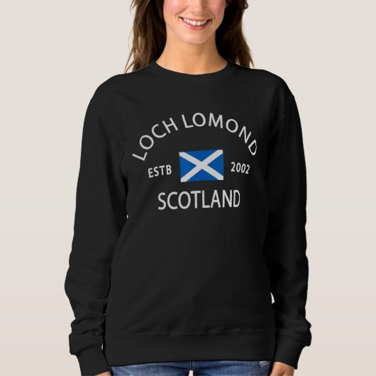 Loch Lomond Schottland Sweatshirt (Vorderseite)
