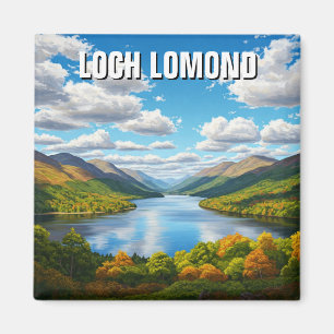 Loch Lomond Scotland Travel Magnet