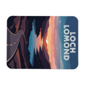 Loch Lomond Scotland Travel Magnet (Horizontal)