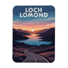 Loch Lomond Scotland Travel Magnet