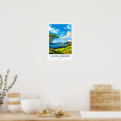 Loch Lomond Scotland Travel Print Poster (Küche)