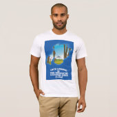 Loch Lomond & the trossachs National Park Map T-Shirt (Vorne ganz)