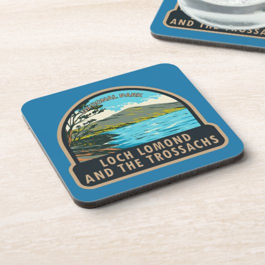 Loch Lomond und der Trossachs-Nationalpark Getränkeuntersetzer (Linke Seite)
