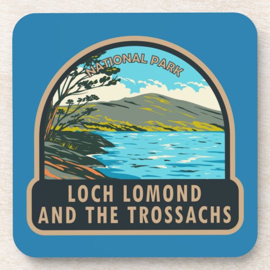 Loch Lomond und der Trossachs-Nationalpark Getränkeuntersetzer (Vorderseite)