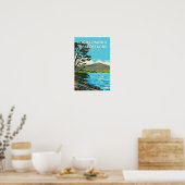 Loch Lomond und der Trossachs-Nationalpark Poster (Küche)