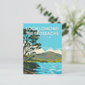 Loch Lomond und der Trossachs-Nationalpark Postkarte (Stehend Vorderseite)