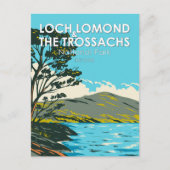 Loch Lomond und der Trossachs-Nationalpark Postkarte (Vorderseite)