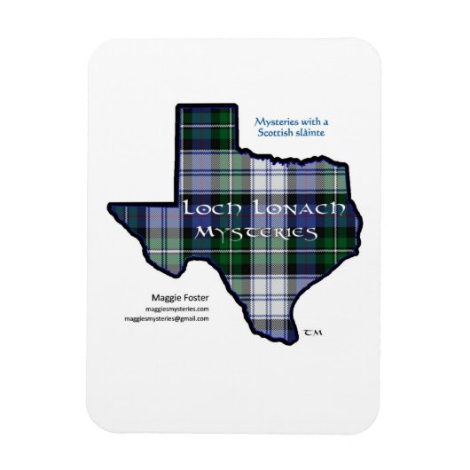Loch Lonach 3" x 4" Flexibles Foto Magnet (Vertikal)