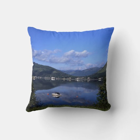 Loch Long Argyll Scotland Kissen (Rückseite)