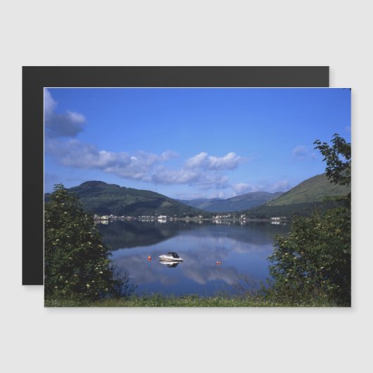 Loch Long Argyll Scotland Magnetkarte (Vorne/Hinten)