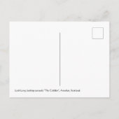 Loch Long, Arrochar Postcard Postkarte (Rückseite)