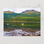 Loch Long, Arrochar Postcard Postkarte (Vorderseite)