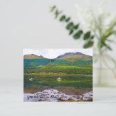 Loch Long, Arrochar Postkarte (Stehend Vorderseite)