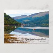Loch Long, Arrochar, Schottland Postkarte (Vorderseite)