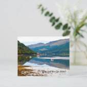 Loch Long, Arrochar, Schottland Postkarte (Stehend Vorderseite)