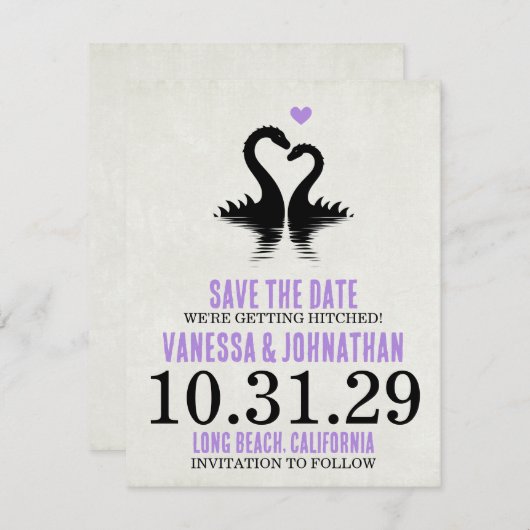 Loch Lovers Save The Date (Vorne/Hinten)