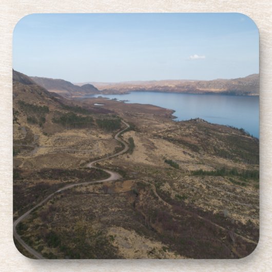 Loch Maree Aerial View Getränkeuntersetzer (Vorderseite)