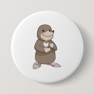 Loch mit Kaffee-Cup Button