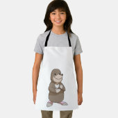 Loch mit Kaffee-Cup Schürze (Insitu)