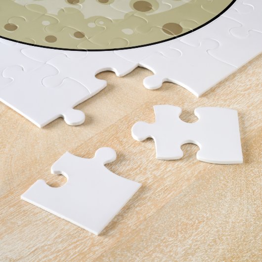 Loch mit Mond Puzzle (Seite)