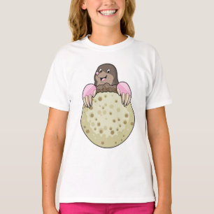 Loch mit Mond T-Shirt
