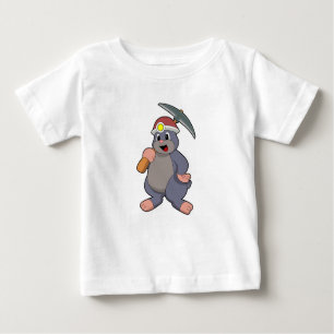 Loch mit Pickaxe Baby T-shirt