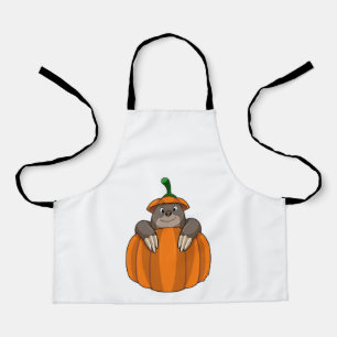 Loch mit Pumpkin Schürze