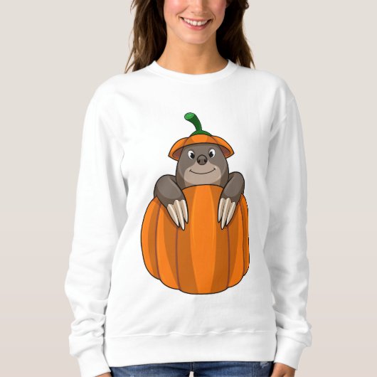 Loch mit Pumpkin Sweatshirt (Vorderseite)