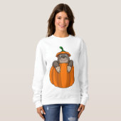 Loch mit Pumpkin Sweatshirt (Vorne ganz)