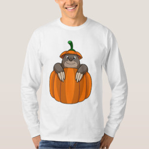 Loch mit Pumpkin T-Shirt