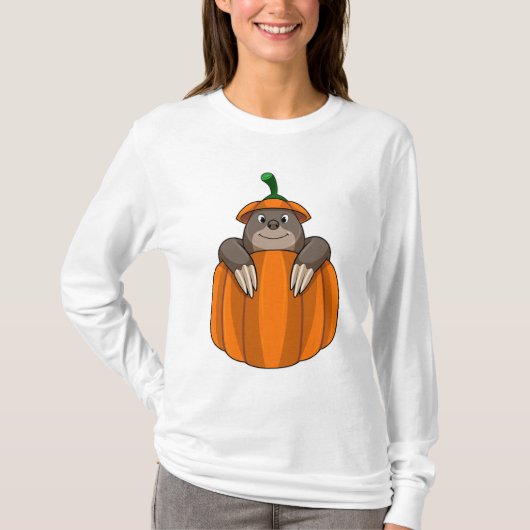 Loch mit Pumpkin T-Shirt (Vorderseite)