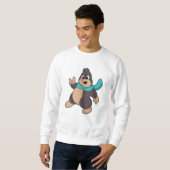 Loch mit Scarf Sweatshirt (Vorne ganz)