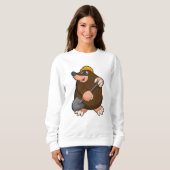 Loch mit Shovel & Hard Hat Sweatshirt (Vorne ganz)