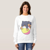 Loch mit Wasserpolo.PNG Sweatshirt (Vorne ganz)