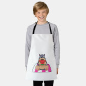 Loch mit Watermelon.PNG Schürze (Getragen)