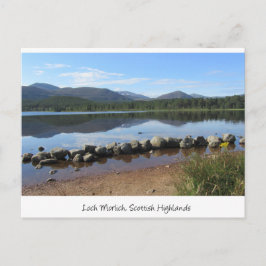 Loch Morlich, Glenmore, Schottische Highlands Postkarte