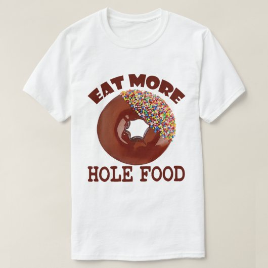 Loch-Nahrung T-Shirt (Design vorne)