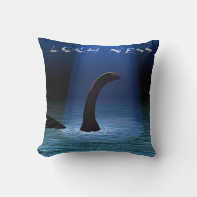 Loch Ness 1 Kissen (Vorderseite)