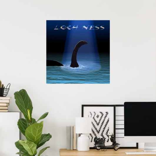 Loch Ness 1 Poster (Heimbüro)