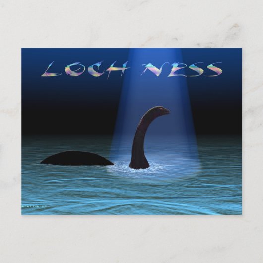 Loch Ness 1 Postkarte (Vorderseite)