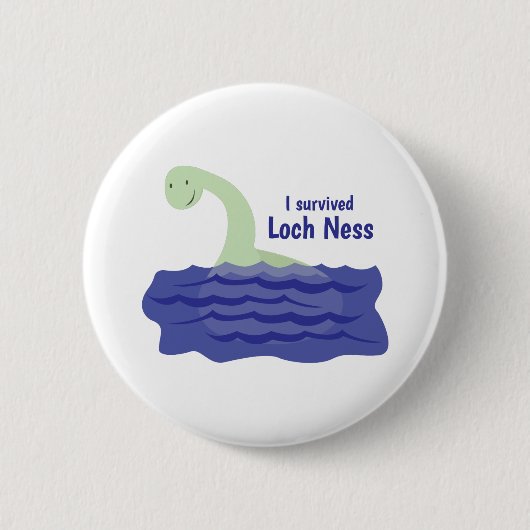 Loch Ness Button (Vorderseite)