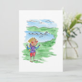 Loch Ness Einladung (Stehend Vorderseite)