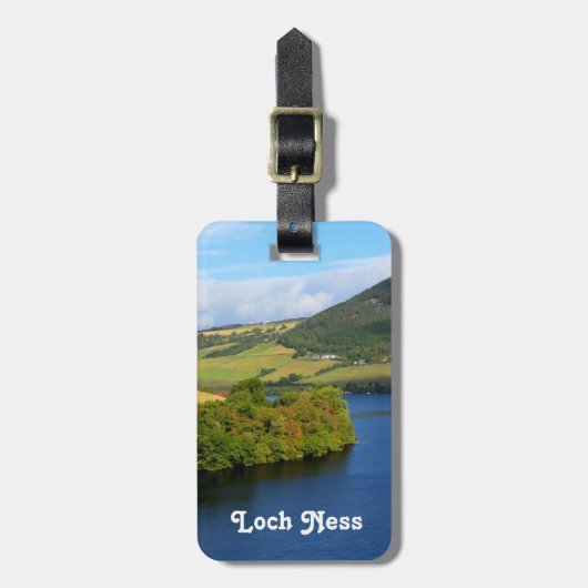 Loch Ness Gepäckanhänger (Vorderseite vertikal)