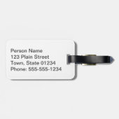 Loch Ness Gepäckanhänger (Rückseite horizontal)