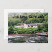 Loch Ness Grüße Postkarte (Vorne/Hinten)