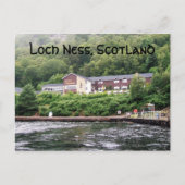 Loch Ness Grüße Postkarte (Vorderseite)