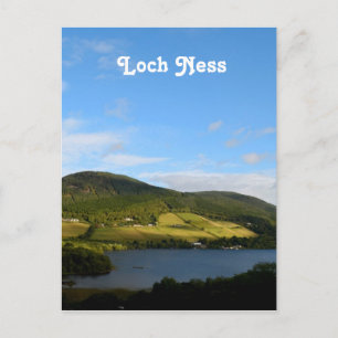 Loch Ness in Schottland Postkarte