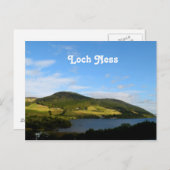 Loch Ness in Schottland Postkarte (Vorne/Hinten)